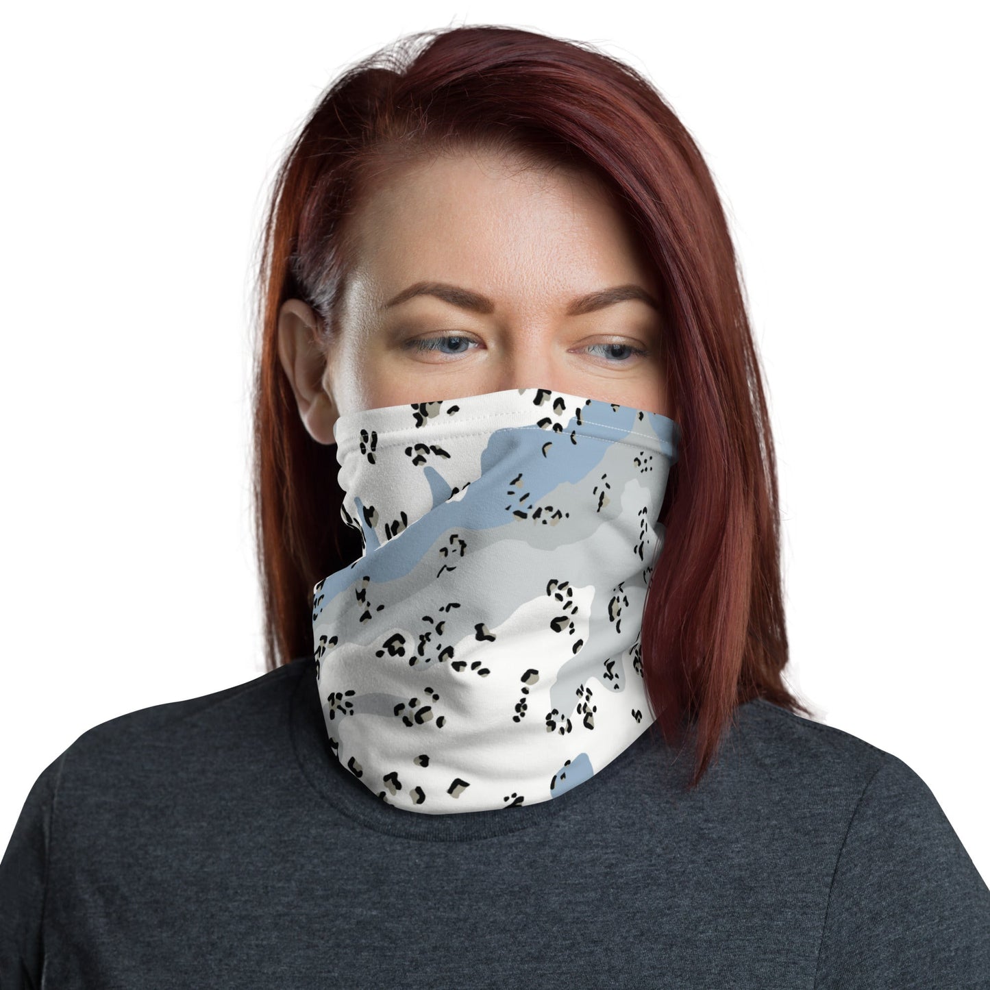 Chocolate Chip Polar Ice CAMO Neck Gaiter Gaiters