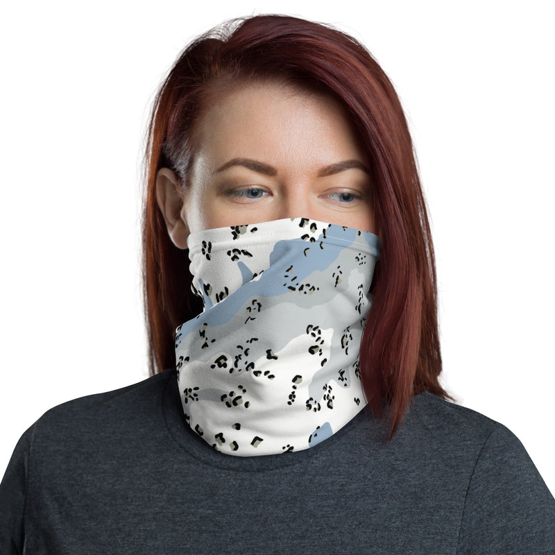 Chocolate Chip Polar Ice CAMO Neck Gaiter - Head