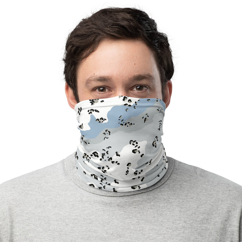 Chocolate Chip Polar Ice CAMO Neck Gaiter - Head