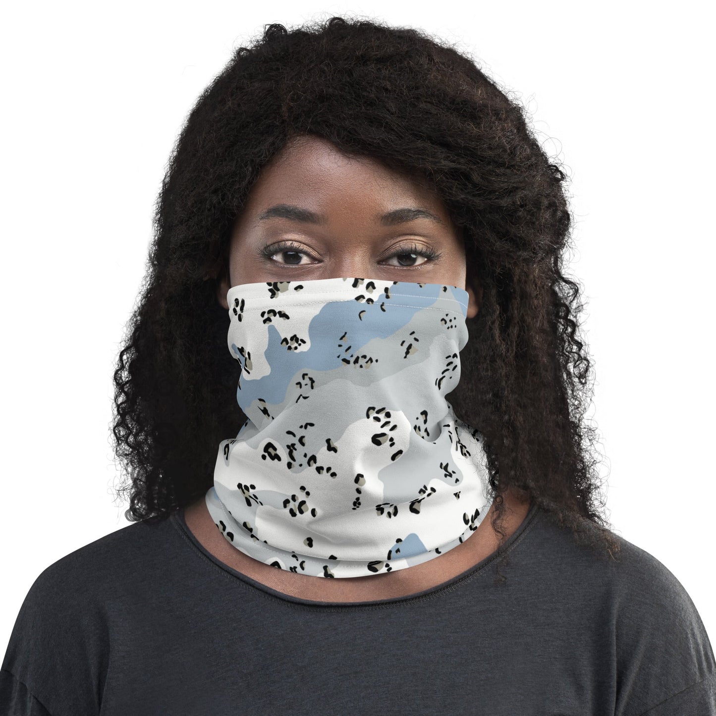 Chocolate Chip Polar Ice CAMO Neck Gaiter Gaiters