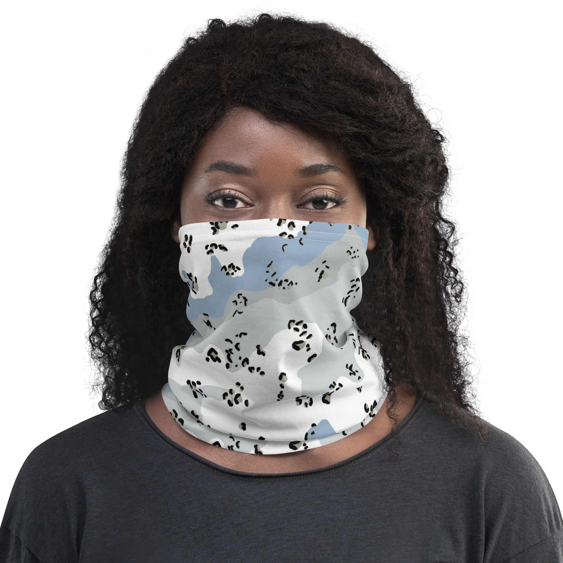 Chocolate Chip Polar Ice CAMO Neck Gaiter Gaiters