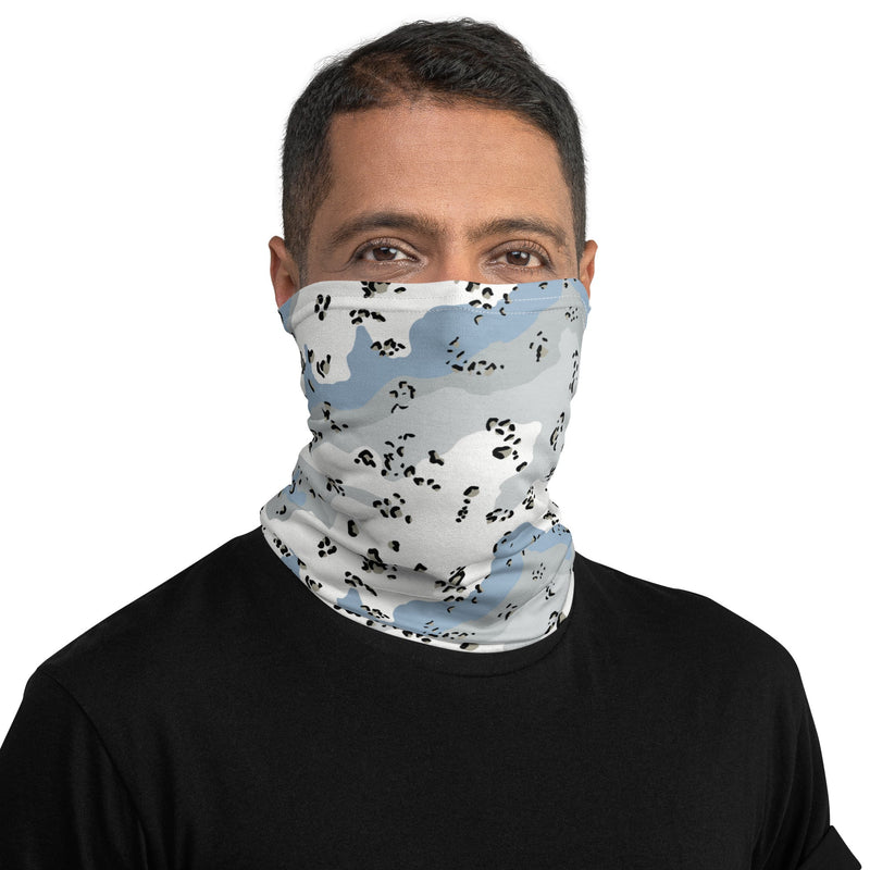 Chocolate Chip Polar Ice CAMO Neck Gaiter - Head
