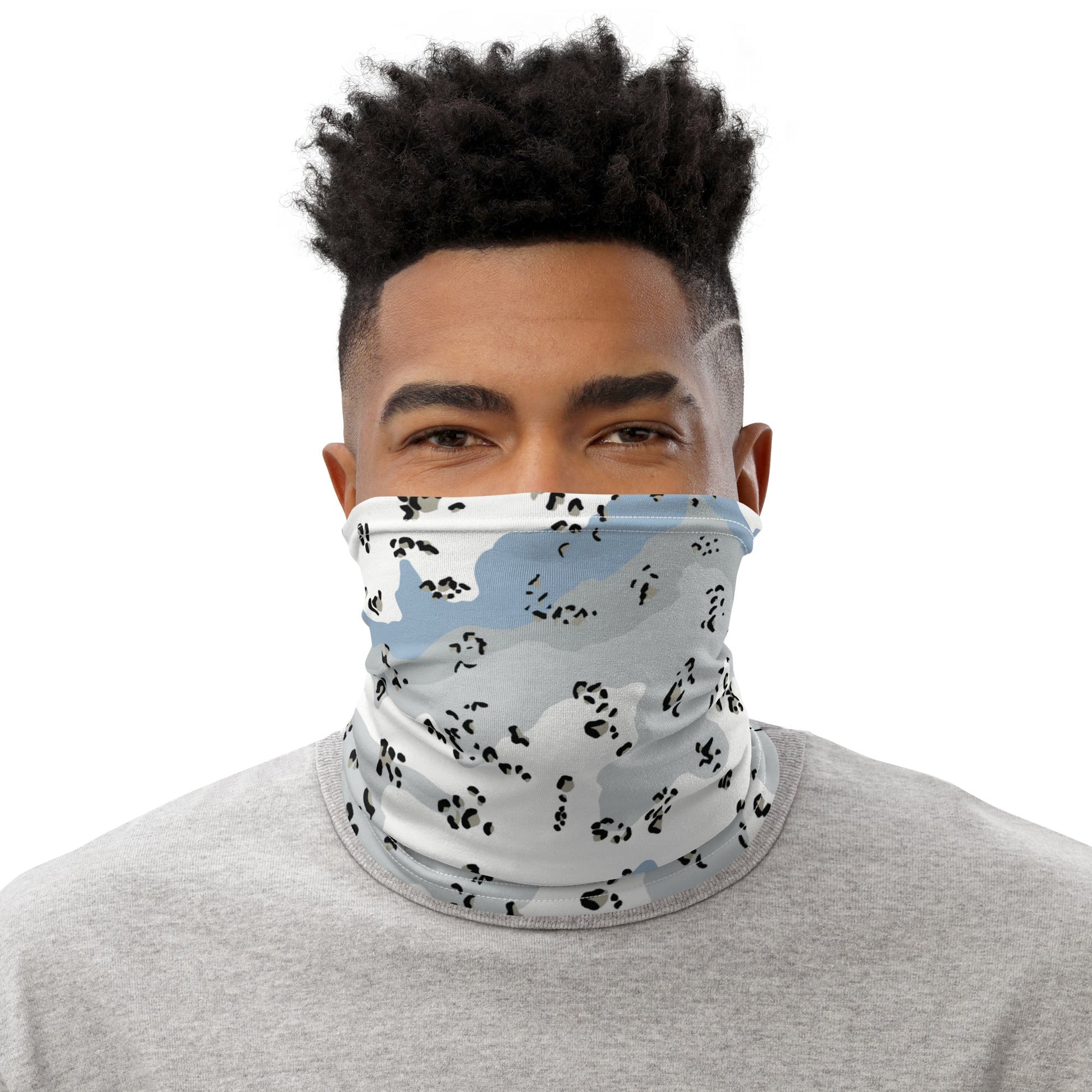 Chocolate Chip Polar Ice CAMO Neck Gaiter Gaiters
