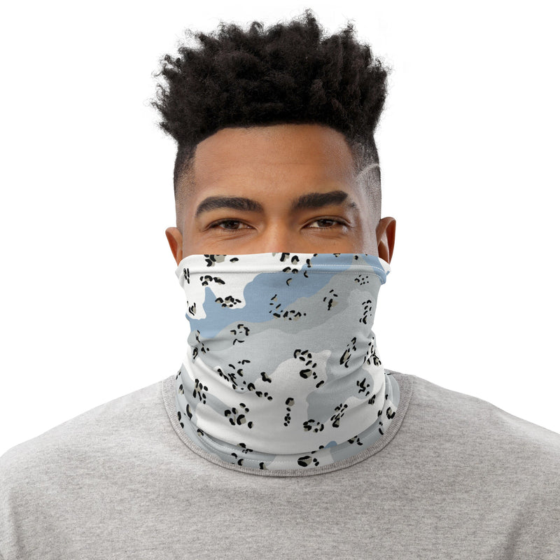 Chocolate Chip Polar Ice CAMO Neck Gaiter - Head