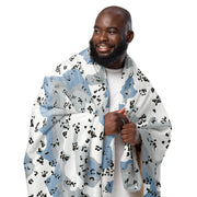 Chocolate Chip Polar Ice CAMO Sherpa Blanket