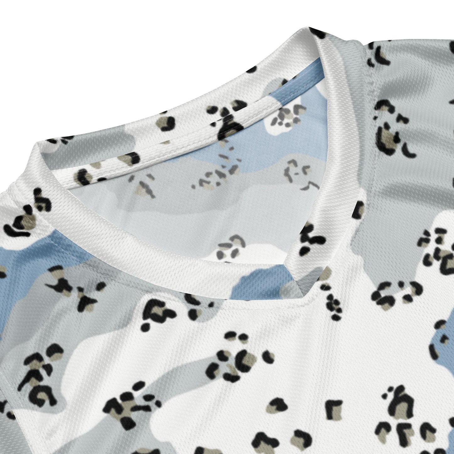 Chocolate Chip Polar Ice CAMO Unisex Basketball Jersey