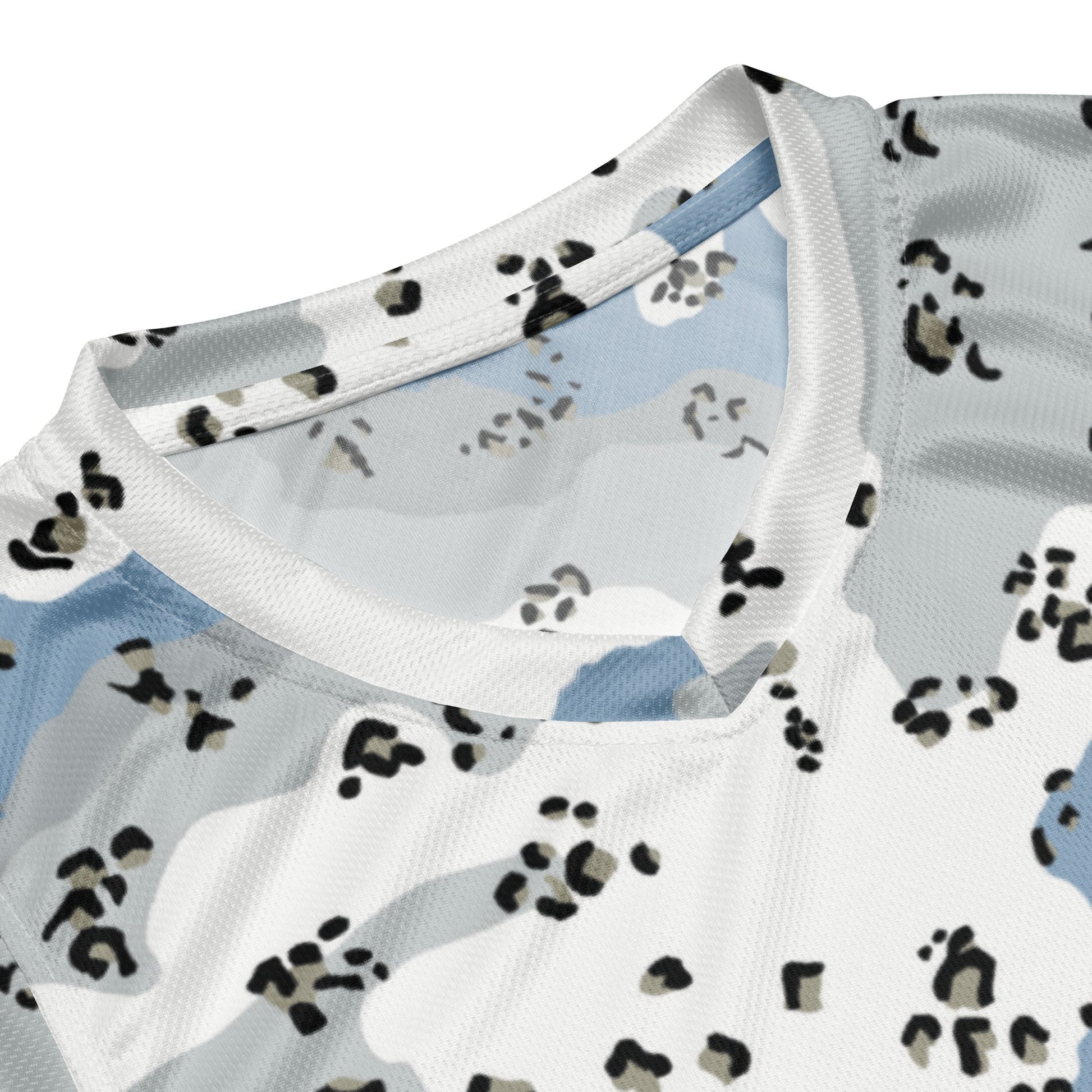 Chocolate Chip Polar Ice CAMO Unisex Basketball Jersey