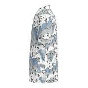 Chocolate Chip Polar Ice CAMO Unisex Short-Sleeve Button Shirt - Button-Up