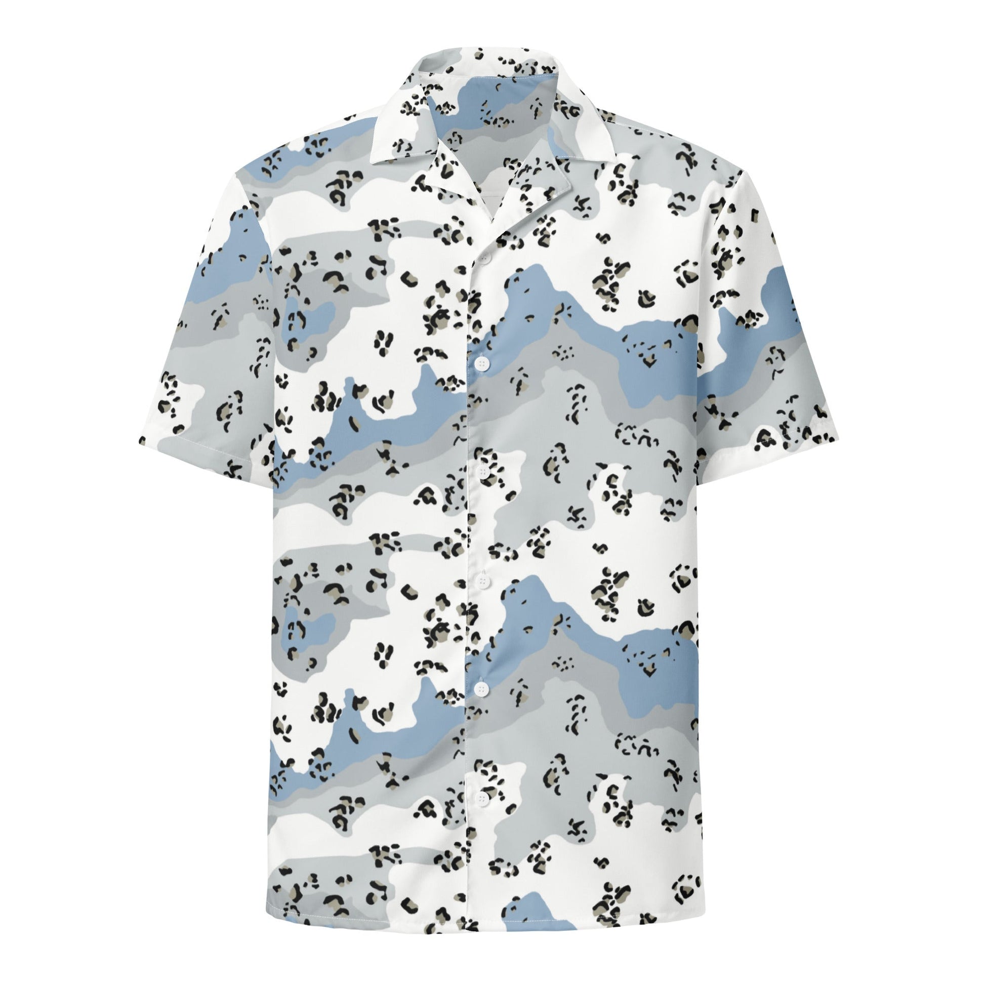Chocolate Chip Polar Ice CAMO Unisex button shirt - Button Shirts