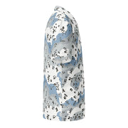 Chocolate Chip Polar Ice CAMO Unisex Short-Sleeve Button Shirt - Button-Up