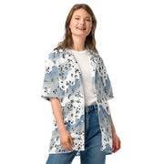 Chocolate Chip Polar Ice CAMO Unisex Short-Sleeve Button Shirt - Button-Up
