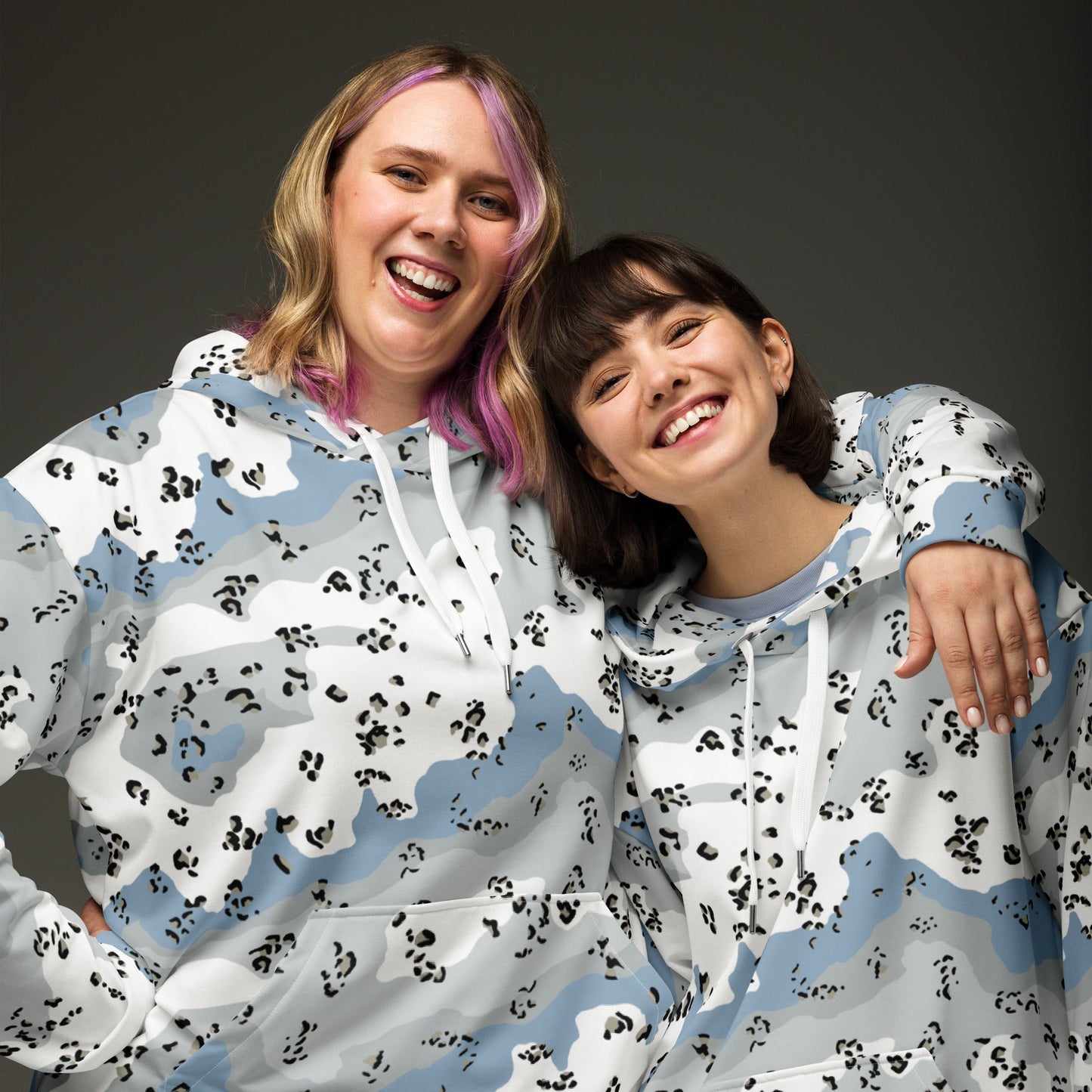 Chocolate Chip Polar Ice CAMO Unisex Hoodie - Hoodies