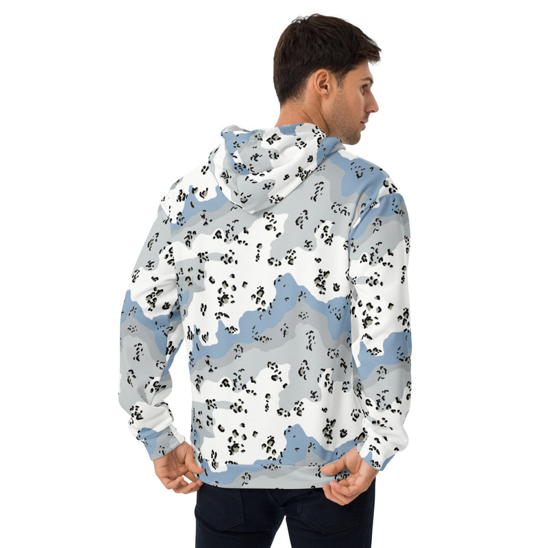 Chocolate Chip Polar Ice CAMO Unisex Hoodie
