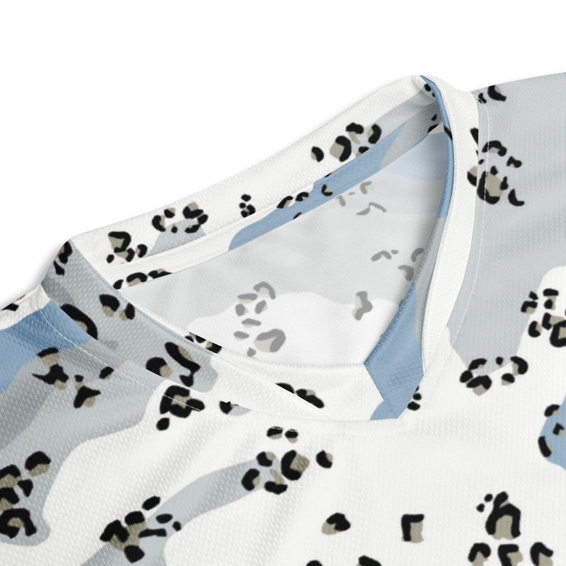 Chocolate Chip Polar Ice CAMO Unisex Sports Jersey