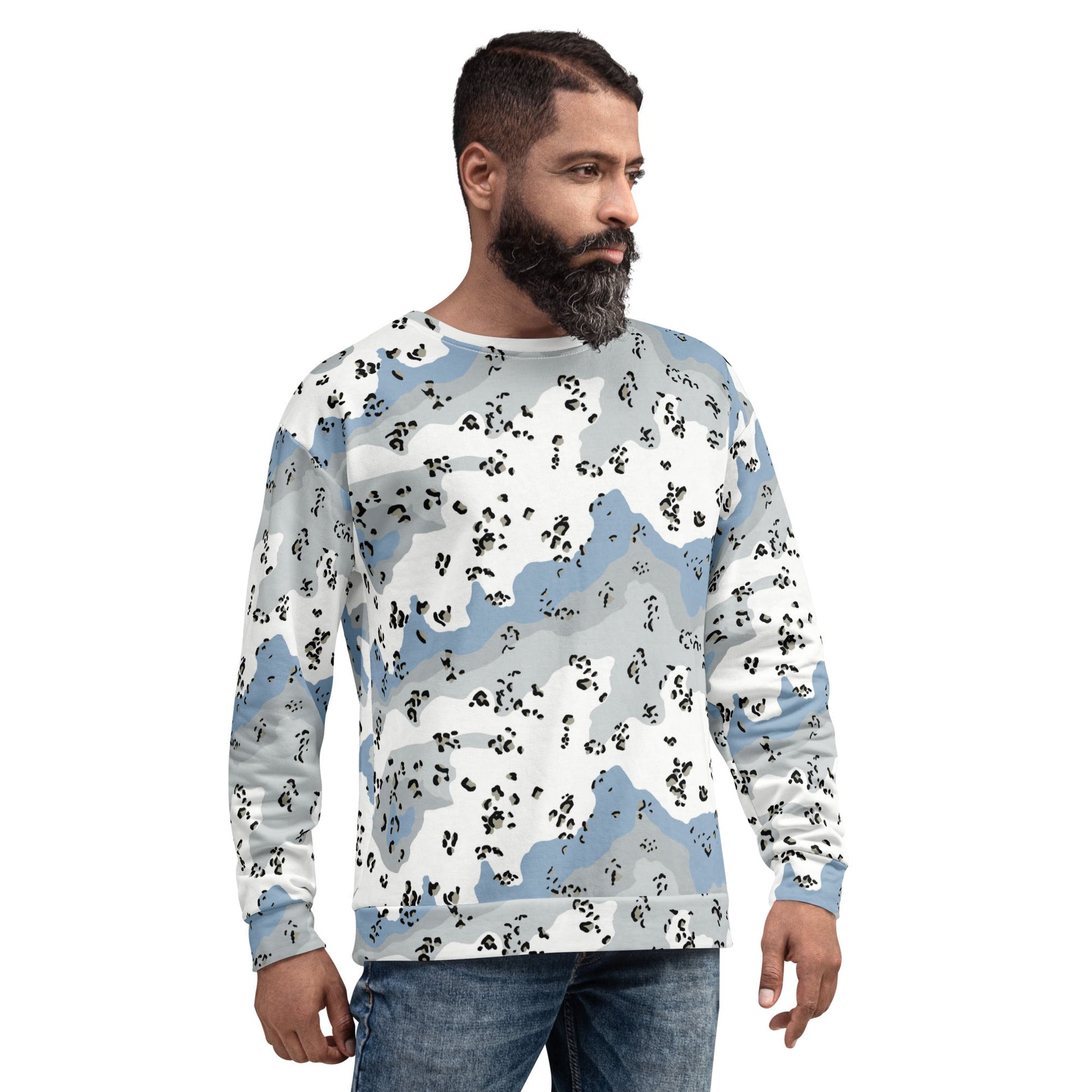 Chocolate Chip Polar Ice CAMO Unisex Sweatshirt - Sweatshirts