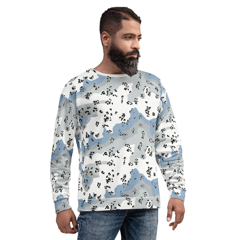 Chocolate Chip Polar Ice CAMO Unisex Sweatshirt