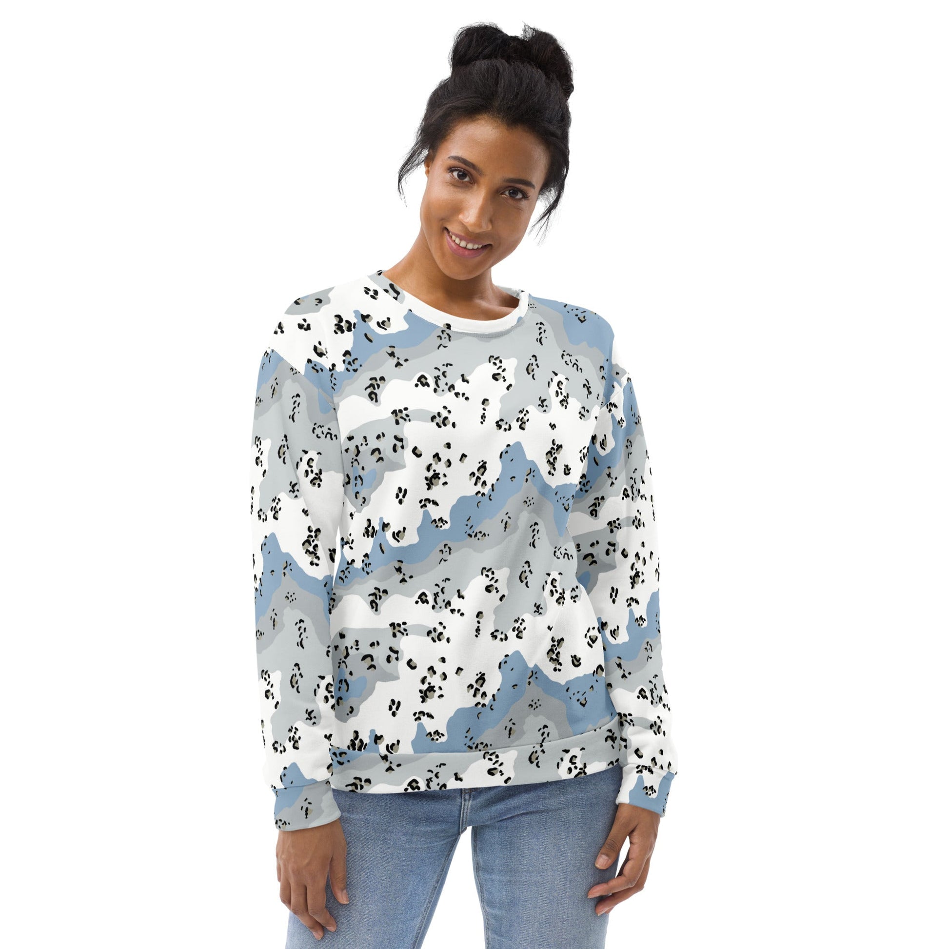 Chocolate Chip Polar Ice CAMO Unisex Sweatshirt - Sweatshirts
