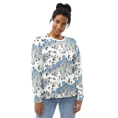 Chocolate Chip Polar Ice CAMO Unisex Sweatshirt - Sweatshirts