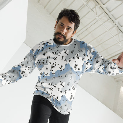 Chocolate Chip Polar Ice CAMO Unisex Sweatshirt - Sweatshirts