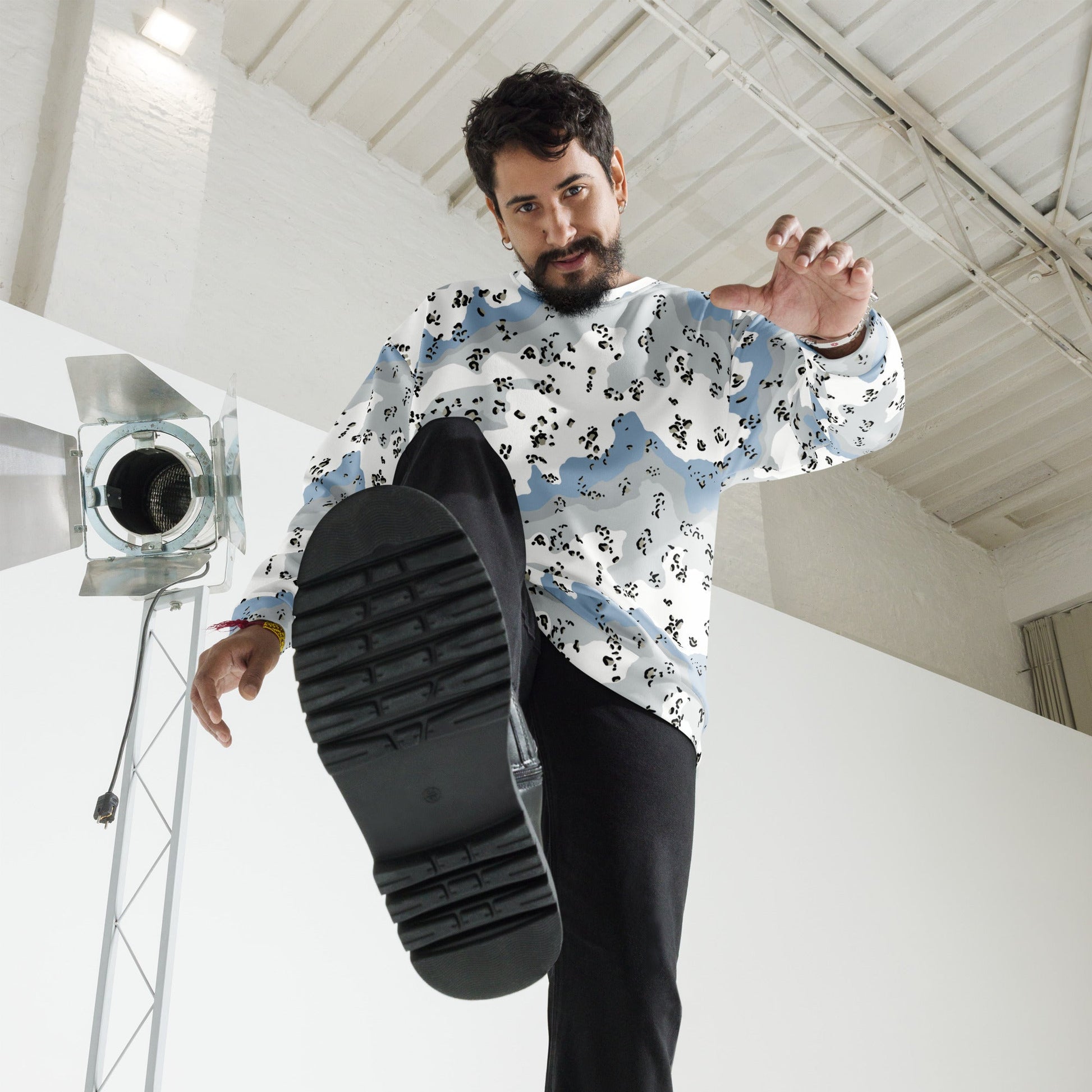 Chocolate Chip Polar Ice CAMO Unisex Sweatshirt - Sweatshirts