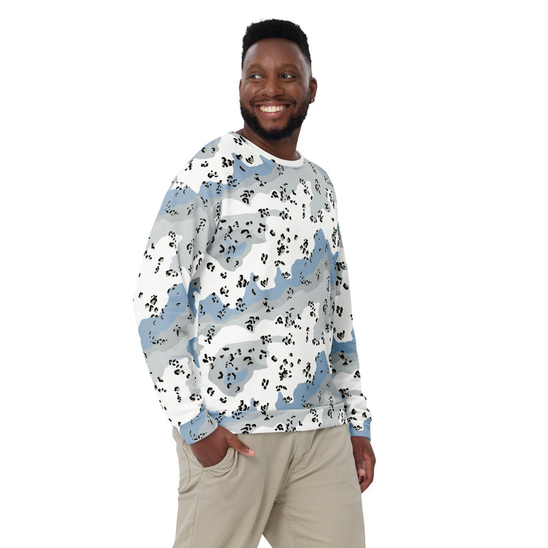 Chocolate Chip Polar Ice CAMO Unisex Sweatshirt