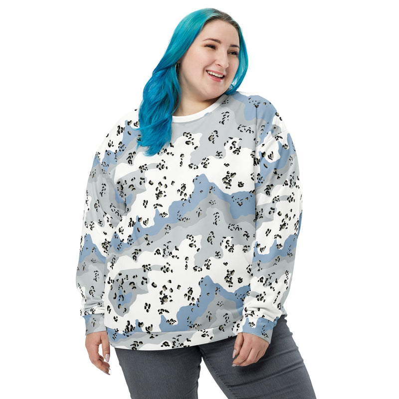 Chocolate Chip Polar Ice CAMO Unisex Sweatshirt
