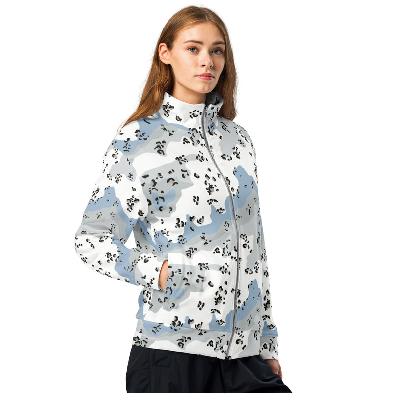 Chocolate Chip Polar Ice CAMO Unisex Track Jacket
