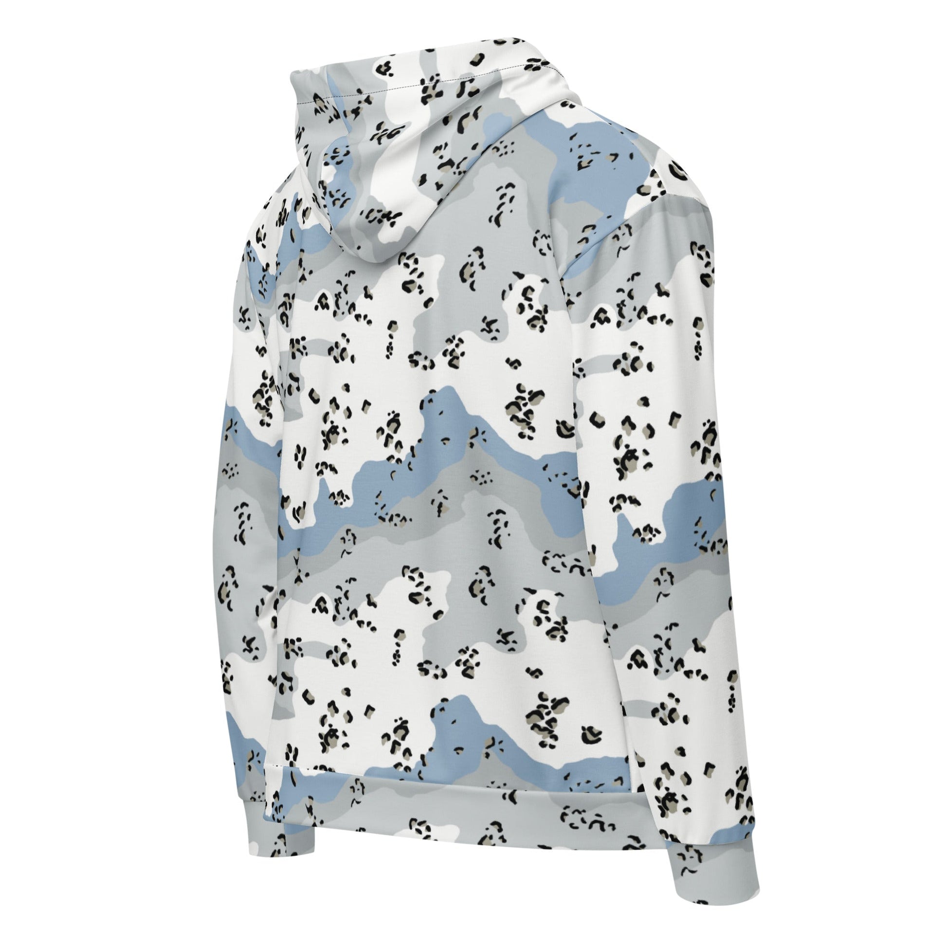 Chocolate Chip Polar Ice CAMO Unisex Zip Hoodie