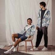 Chocolate Chip Polar Ice CAMO Unisex Zip Hoodie