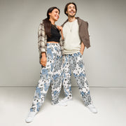 Chocolate Chip Polar Ice CAMO Unisex Wide-Leg Joggers - 2XS