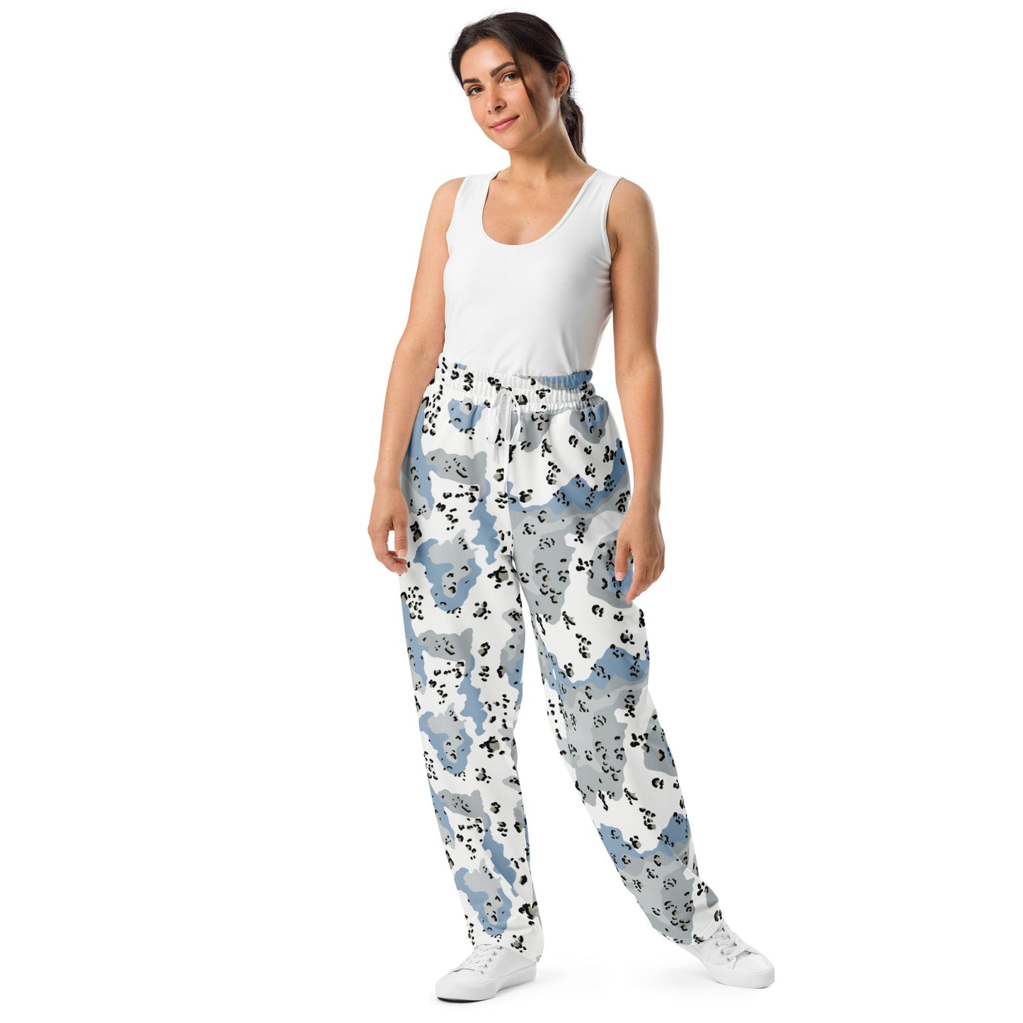 Chocolate Chip Polar Ice CAMO Wide-leg joggers - Joggers