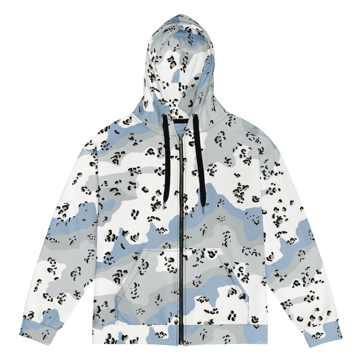 Chocolate Chip Tundra CAMO Unisex zip hoodie - 2XS - Zip Hoodies