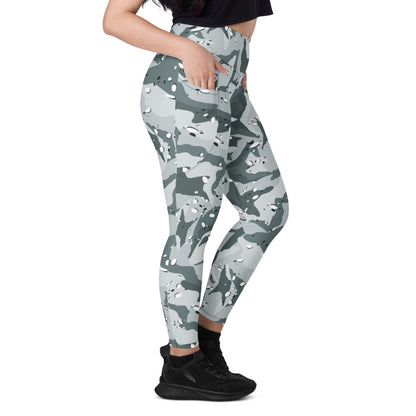 Chocolate Chip Urban CAMO Leggings with pockets - Womens With Pockets