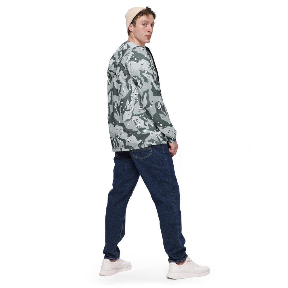 Chocolate Chip Urban CAMO Men’s windbreaker - Mens Windbreaker