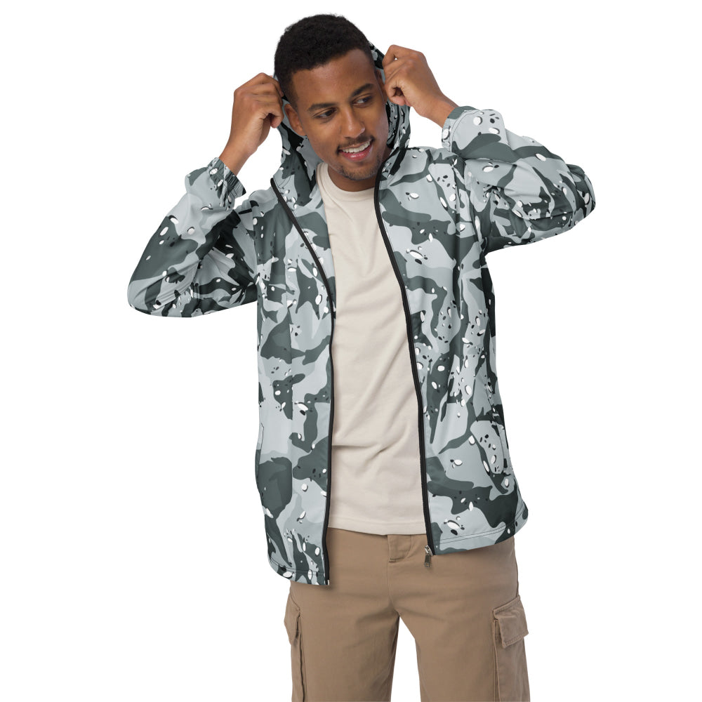 Chocolate Chip Urban CAMO Men’s windbreaker - Mens Windbreaker