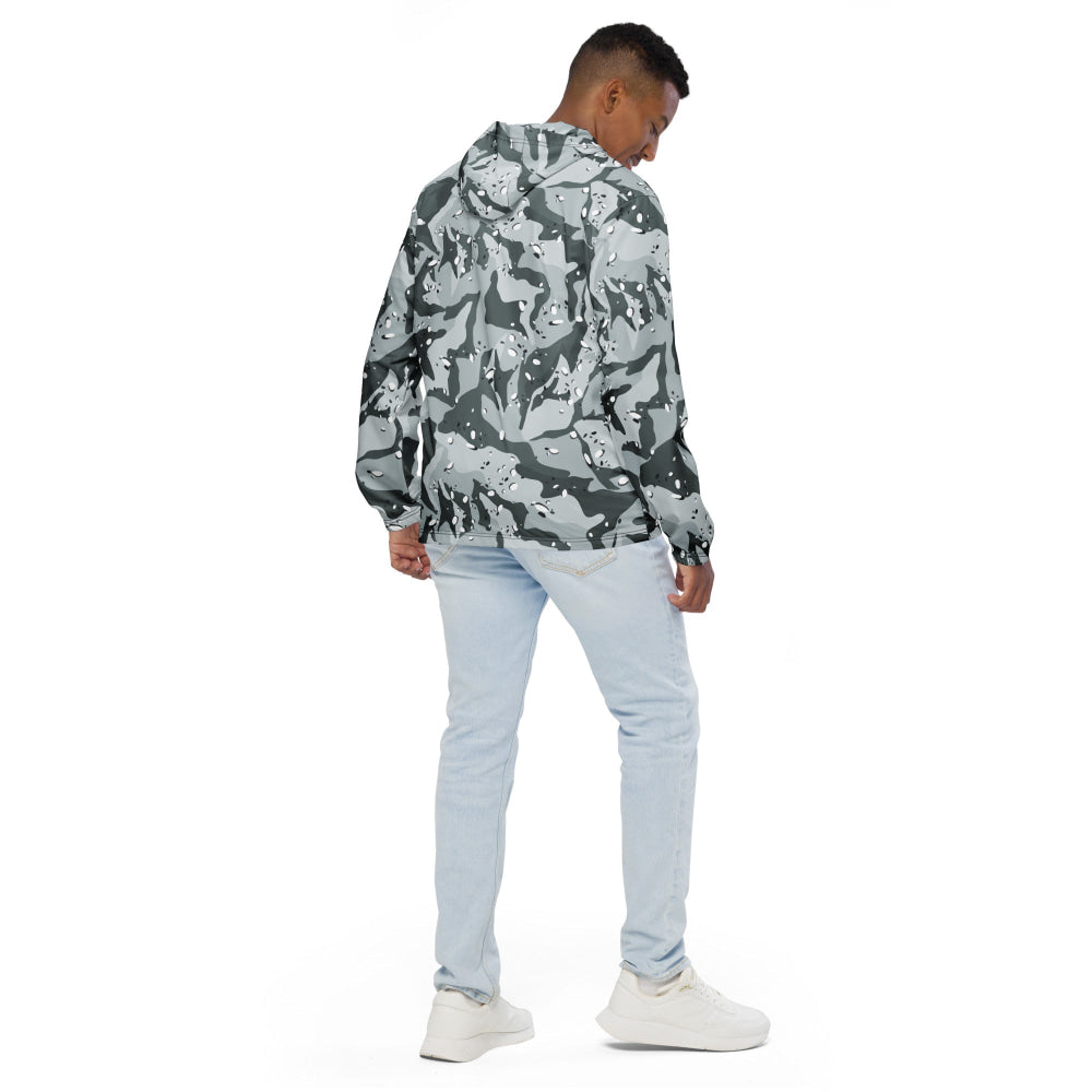 Chocolate Chip Urban CAMO Men’s windbreaker - Mens Windbreaker