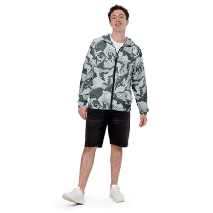 Chocolate Chip Urban CAMO Men’s windbreaker - Mens Windbreaker