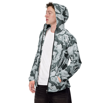 Chocolate Chip Urban CAMO Men’s windbreaker - XS - Mens Windbreaker