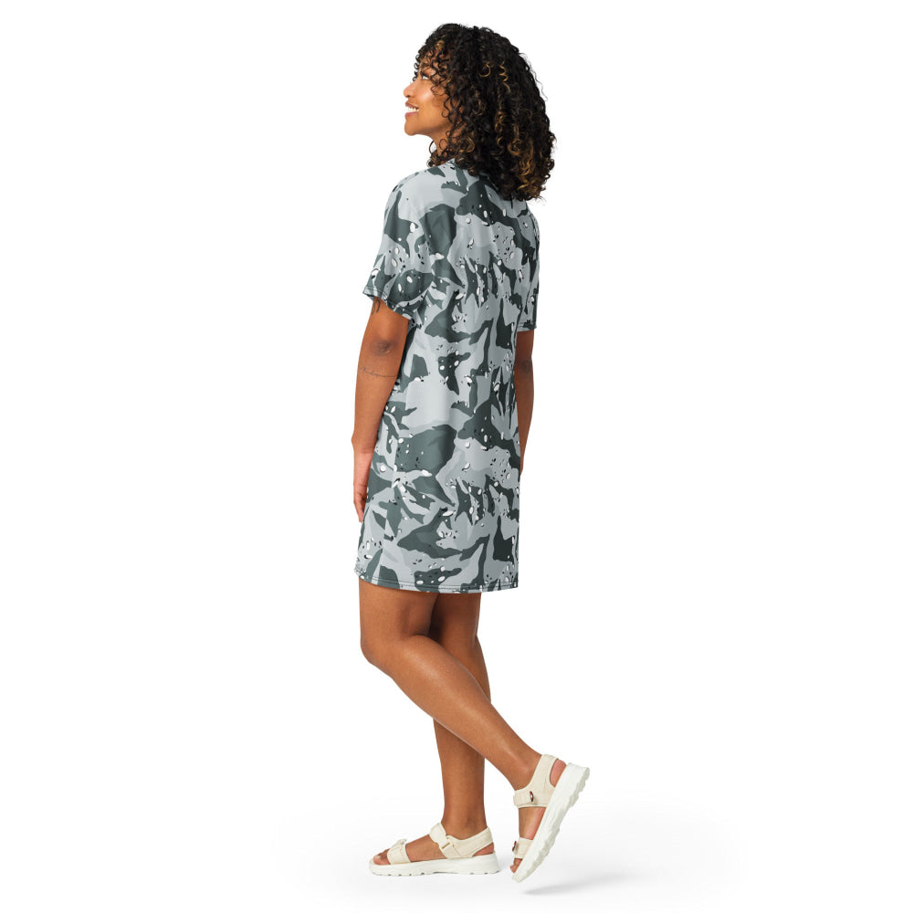 Chocolate Chip Urban CAMO T-shirt dress - Womens T-Shirt Dress