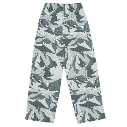 Chocolate Chip Urban CAMO unisex wide-leg pants - Unisex Wide-Leg Pants