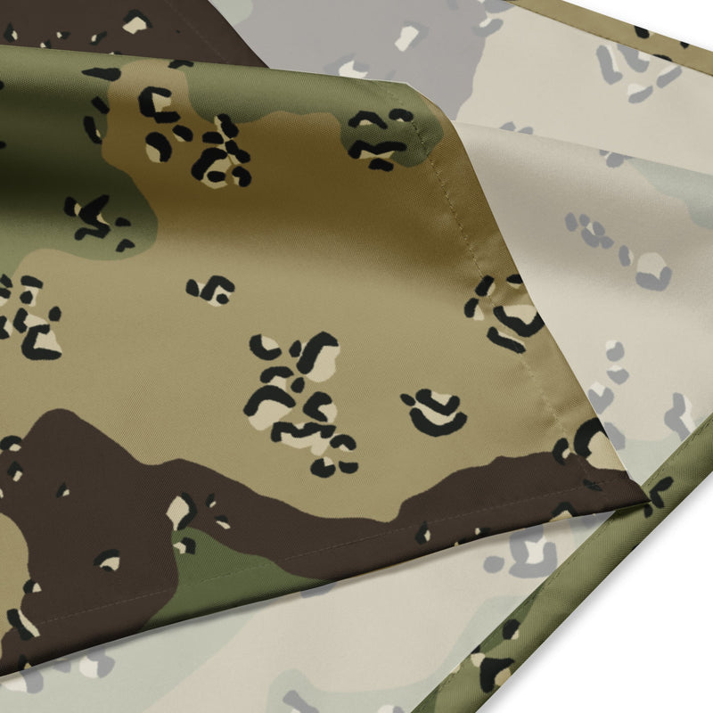 Chocolate Chip Woodland CAMO Bandana - Head