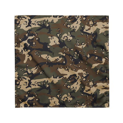 Chocolate Chip Woodland CAMO Bandana - M