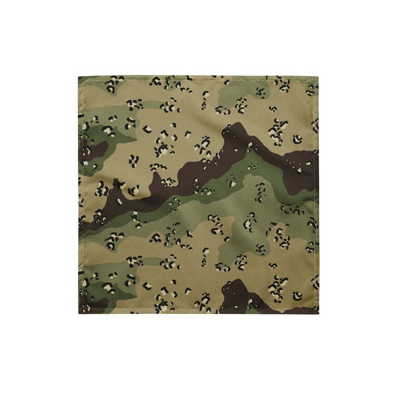 Chocolate Chip Woodland CAMO Bandana - S - Head