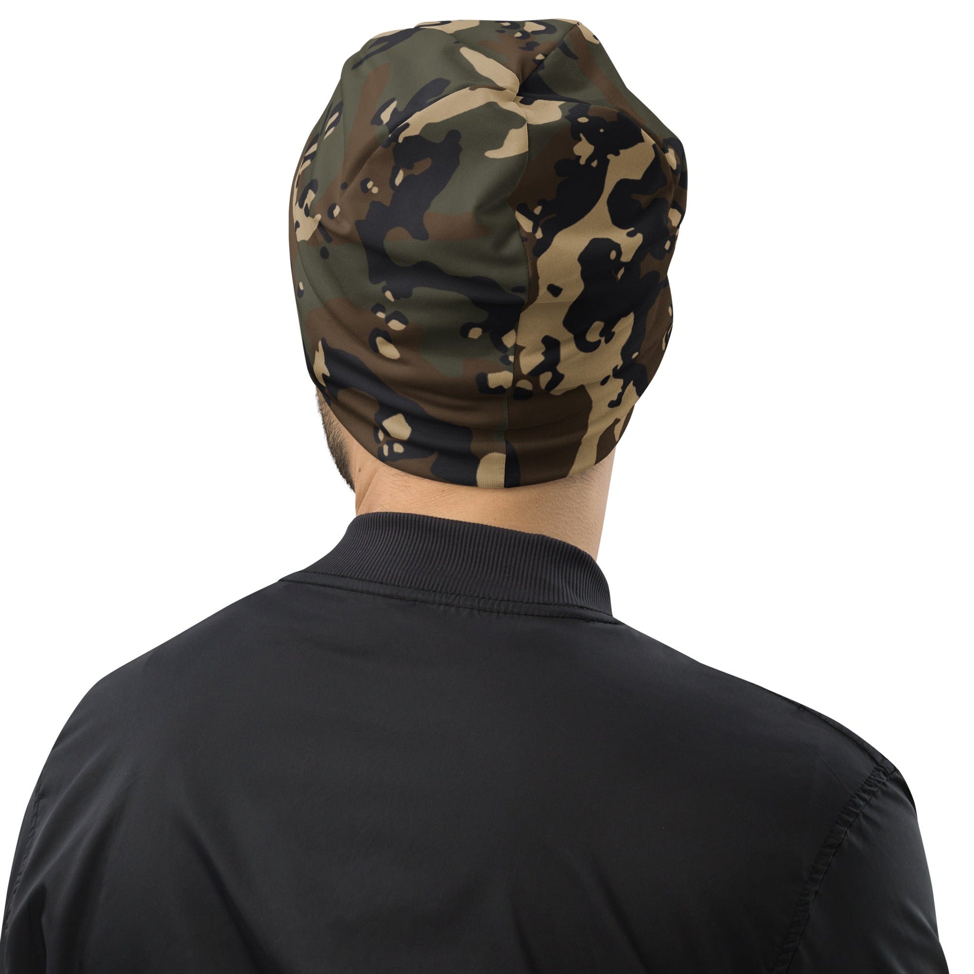 Chocolate Chip Woodland CAMO Beanie