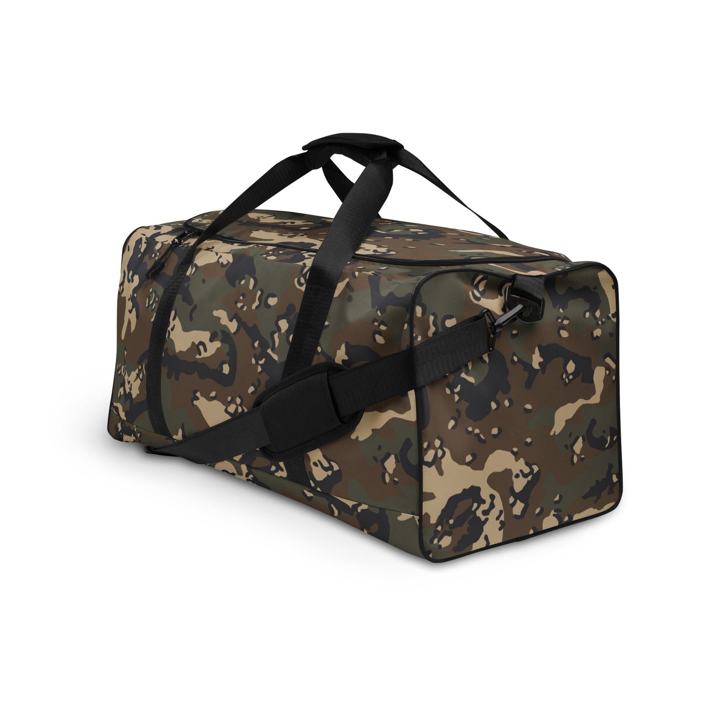 Chocolate Chip Woodland CAMO Duffle Bag