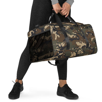 Chocolate Chip Woodland CAMO Duffle Bag