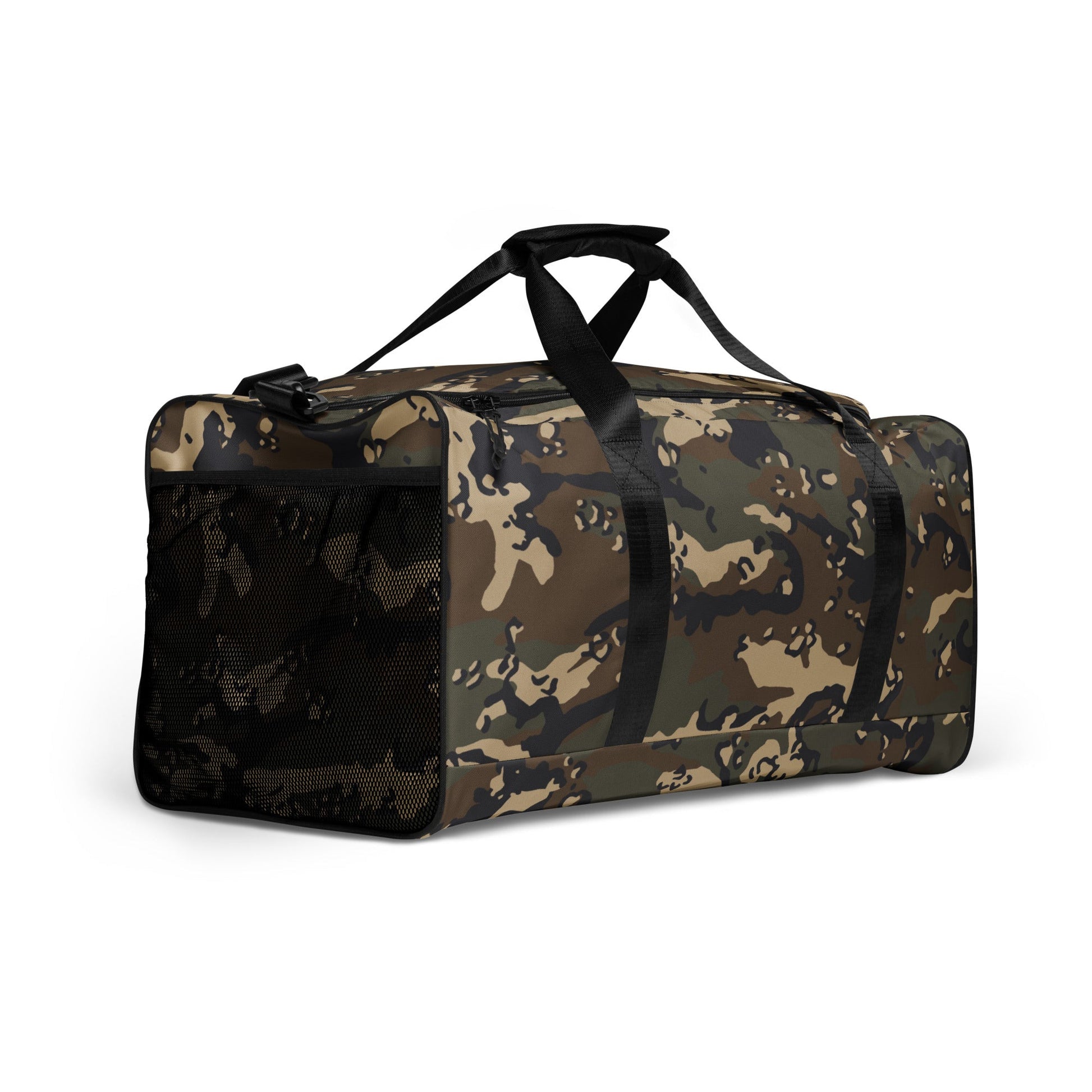 Chocolate Chip Woodland CAMO Duffle Bag