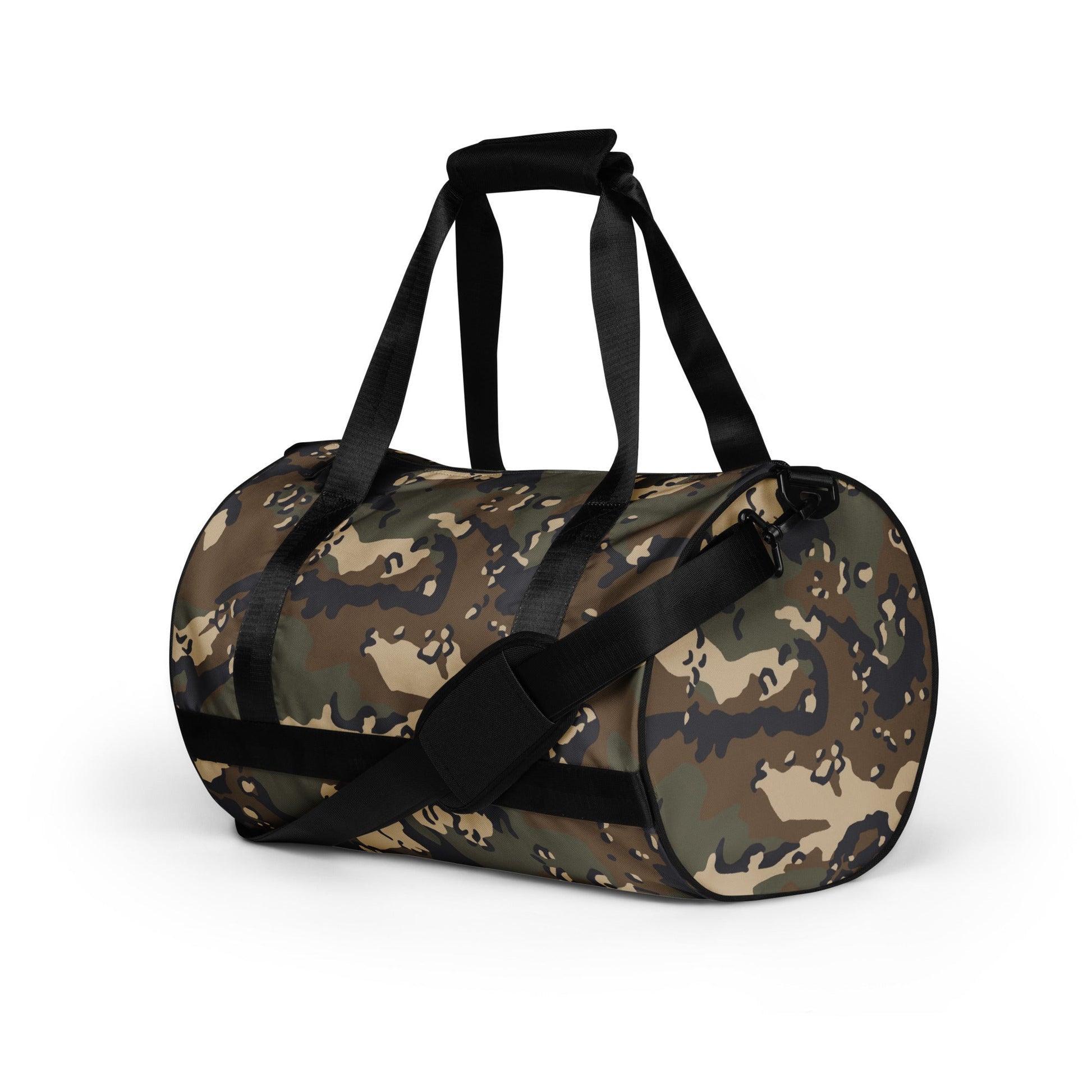 Chocolate Chip Woodland CAMO Gym Bag