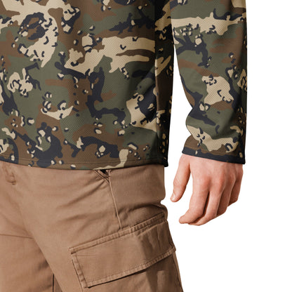 Chocolate Chip Woodland CAMO hockey fan jersey - Hockey Jerseys