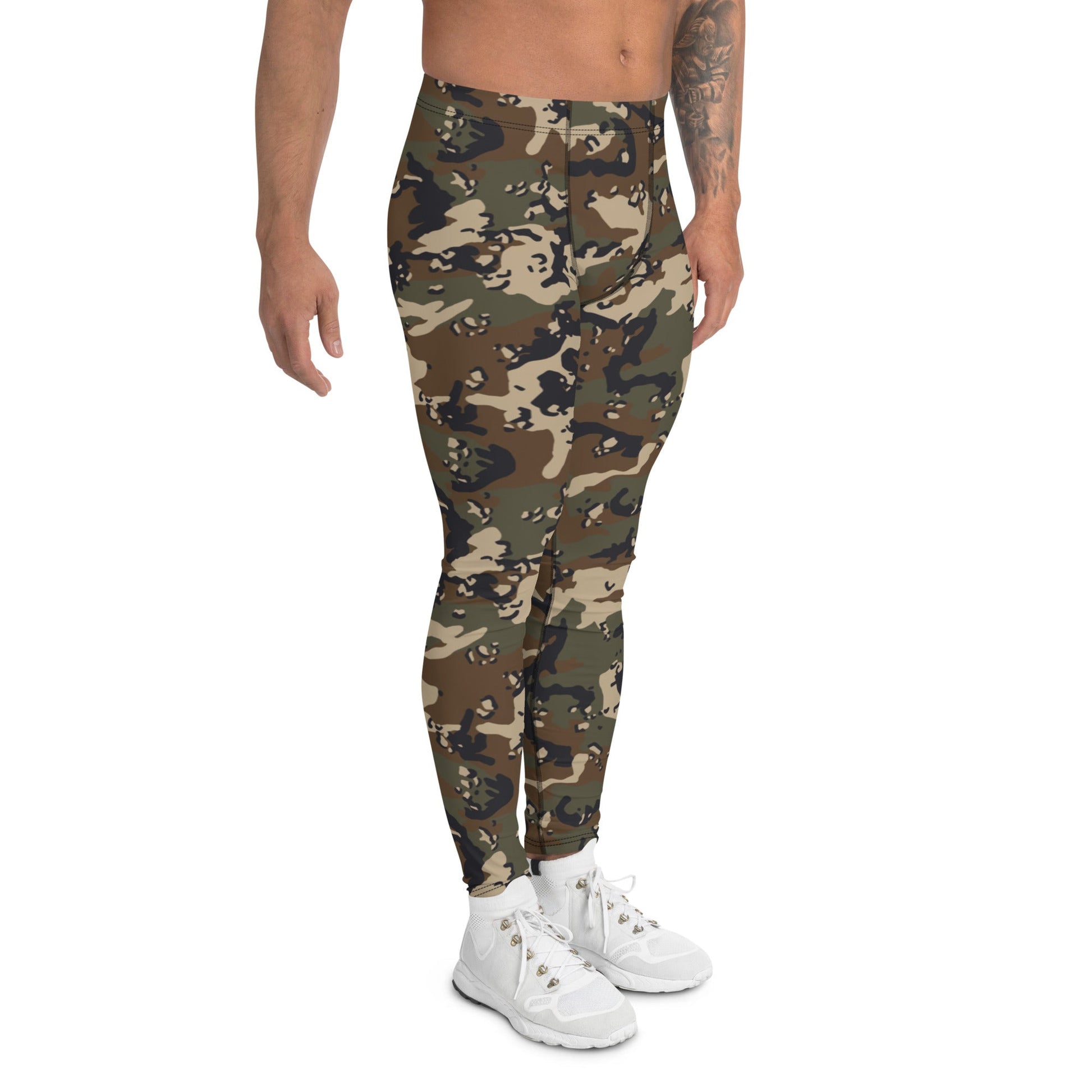 Chocolate Chip Woodland CAMO Mens Leggings